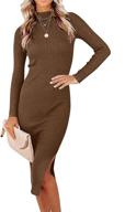 👗 anrabess women's knitted sweater dress a308 in nenlv (m), women's clothing логотип