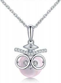 img 4 attached to Congratulate Her With Wisdom Owl Graduation Necklaces: Perfect Gifts For The Class Of 2022