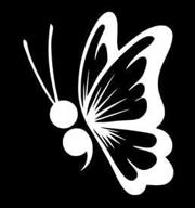 semicolon butterfly foxtail windows tablets logo