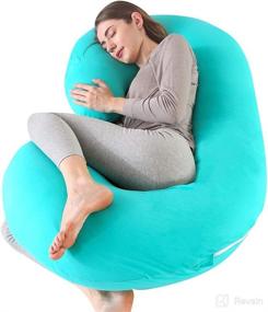 img 4 attached to CDEN Pregnancy Maternity Pregnant Removable Pregnancy & Maternity : Maternity Pillows