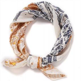 img 4 attached to Indulge In Luxurious Hair Care With RIIQIICHY Mulberry Silk Scarf For Women