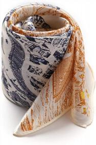 img 3 attached to Indulge In Luxurious Hair Care With RIIQIICHY Mulberry Silk Scarf For Women