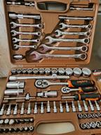 img 2 attached to Tool set Ombra OMT82S12, 82 pcs, brown review by Kiril Tanev ᠌