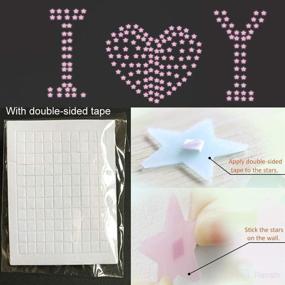 img 1 attached to Luminous Sticker Removable Adhesive Colorful