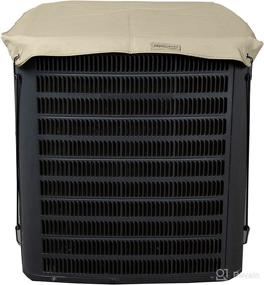 img 4 attached to 🌬️ Covermates Armor Top Air Conditioner Cover: Lightweight & Weather Resistant AC Protection with Armor Plates - Khaki