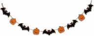 праздничная гирлянда из тыкв для хэллоуина логотип