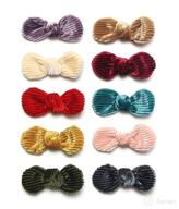 ribbon barrettes accessories infants toddlers baby care made as hair care logo