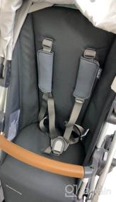 img 7 attached to UPPAbaby Cruz V2 Stroller - Gregory: Stylish Blue Melange Design with Silver and Saddle Leather Details