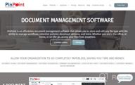 img 1 attached to PinPoint Document Management review by Rusty Heredia