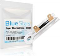 bluestars 3392519 dryer thermal fuse replacement part - exact fit for whirlpool kenmore, replaces 3388651 694511 80005 wp3392519vp (2023 update) logo