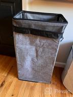 img 1 attached to Efficient & Stylish SOLEDI 100L Collapsible Laundry Hamper With Removable Bag For Clothes And Toys Storage review by Joe Patterson
