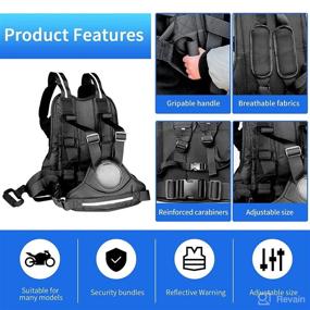 img 2 attached to VHIONER Kids Harness - Highly Adjustable and Exceptionally Effective in Preventing Passenger Falls