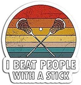 img 2 attached to Beat People Stick Vintage Lacrosse