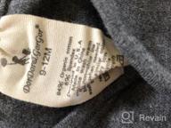 img 1 attached to 👶 100% Cotton Dye-Free Organic Baby Cardigan Top by Dordor & Gorgor review by Christopher Shavers