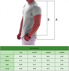 img 1 attached to Stay Cool And Comfy While Working Out: Magiftbox Men'S Lightweight Muscle Tee T24
