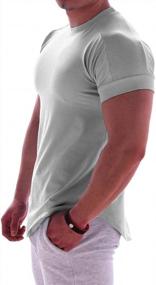 img 3 attached to Stay Cool And Comfy While Working Out: Magiftbox Men'S Lightweight Muscle Tee T24
