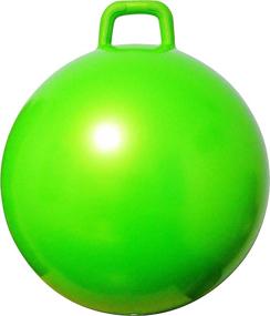 img 4 attached to 🎈 AppleRound Space Hopper Ball: 18in/45cm Diameter for Ages 3-6, Kangaroo Bouncer, Hop Ball with Air Pump