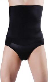 img 4 attached to Gaff Panty With Tummy Compression Girdle: Crossdresser And Transgender Shapewear Brief From MISWSU
