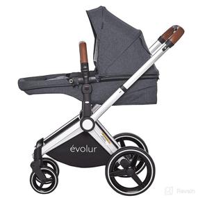 img 2 attached to 👶 Evolur Nova Reversible Seat Stroller in Elegant Grey: A Versatile and Stylish Parenting Essential