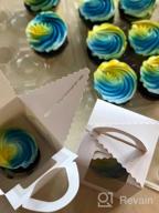 img 1 attached to 25-Count Baby Blue Cupcake Boxes For Boy Baby Shower - Easy Assembly (Classic Series) review by Chris Doe
