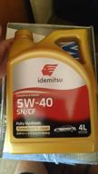 img 1 attached to Synthetic engine oil IDEMITSU 5W-30 SN, 4 l review by Micha Jelonek ᠌