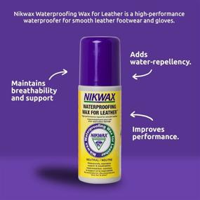 img 1 attached to Premium Waterproofing Wax for Leather: Nikwax Liquid Protector