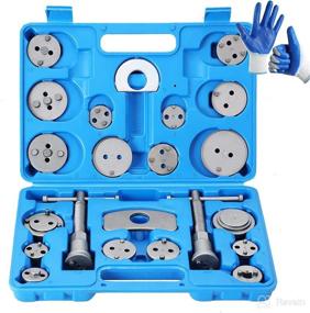img 4 attached to 🔧 DASBET 24pcs Heavy Duty Disc Brake Caliper Tool Set: Efficient Brake Compressor & Wind Back Tool for Disc Brake Calipers
