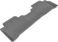 3d maxpider 2014-2020 acura mdx kagu 2nd row floormats - gray (l1ac00621501) логотип