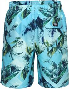 img 3 attached to Stay Comfortable And Trendy At The Beach With Rokka&Rolla Men'S Quick-Dry Swim Trunks