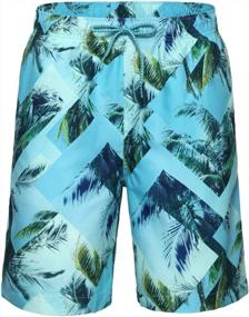img 4 attached to Stay Comfortable And Trendy At The Beach With Rokka&Rolla Men'S Quick-Dry Swim Trunks