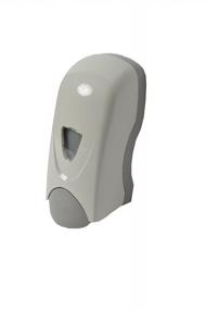 img 1 attached to White Janico 2121 Foaming Hand Soap Dispenser - Wall Mount, 800Ml Capacity, Manual Push Button