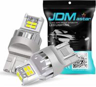 jdm astar high performance super bright 1:1 design 3020 chips 7440 7441 7443 7444 992 white led bulbs: illuminate with supreme brilliance! логотип