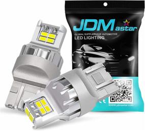 img 4 attached to JDM ASTAR High Performance Super Bright 1:1 Design 3020 Chips 7440 7441 7443 7444 992 White LED Bulbs: Illuminate with Supreme Brilliance!