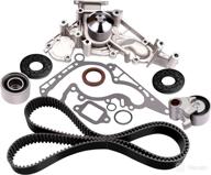 🔧 1998-2007 timing belt kit with water pump: eccpp tbk298wpt for lexus & toyota tundra, 4runner, sequoia 4.7l (2uzfe) logo