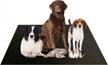 itsoft reusable washable whelping box liner mat - perfect for puppy training, playpen, crate, and kennel - protects surfaces from liquids and can be easily cut to fit - 48 x 65 inches logo