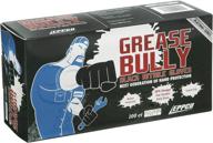 🧤 high-quality eppco grease bully 6-mil black nitrile gloves: disposable, powder-free, and latex-free for mechanics, auto-motive, industrial work - medium size (box of 100) logo