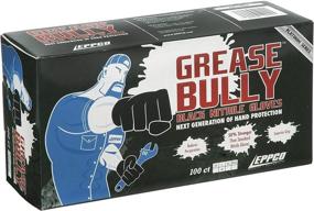 img 4 attached to 🧤 High-Quality EPPCO Grease Bully 6-Mil Black Nitrile Gloves: Disposable, Powder-Free, and Latex-Free for Mechanics, Auto-motive, Industrial Work - Medium Size (Box of 100)
