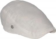 100% cotton men's flat cap - dazoriginal baker boy hat irish beret for fashion and function logo