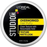 loréal paris studio putty for overworked hair logo