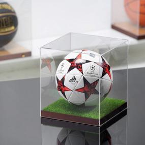 img 3 attached to Acrylic Soccer Ball Display Case - JackCubeDesign MK435A