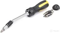 🔧 high-torque flex-head ratcheting screwdriver set - titan 12217, 12-piece, 10-inch логотип