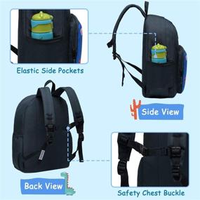 img 3 attached to Chasechic Lightweight Resistant Preschool Kindergarten Backpacks ~ Kids' Backpacks