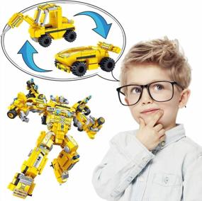 img 2 attached to PANLOS Robot Building Kit - 723 Pieces Of STEM Learning Fun For Kids