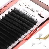 fenshine soft and easy self fanning volume lashes extensions - 0.07 c curl, 8-15mm length for perfect glamorous look logo