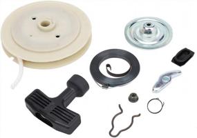 img 4 attached to Recoil Starter Pull Start Kit For 2004-2006 Yamaha Bruin 350, 2002-2012 Yamaha Grizzly 350 400 450 660, 2000-2006 Yamaha Kodiak 400 450 4X4 ATVs Pull Rewind Starter Assembly With Pull Cord Rope Handle