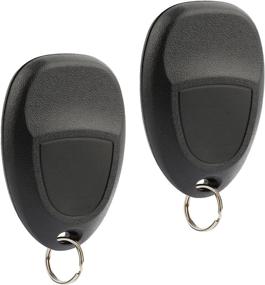 img 1 attached to High-Quality Key Fob Keyless Entry Remote for 2007-2014 Chevy Tahoe 🔑 Suburban, Cadillac Escalade, GMC Yukon (Part #15913427, 20869057, 22756462) - Set of 2