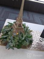 img 1 attached to Allgala Eiffel Tower Statue Decor Alloy Metal, And Size (07", Rose Gold) review by Marko Forth