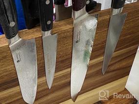 img 7 attached to Efficiently Organize Your Knives With Uniharpa'S Double Sided Magnetic Knife Block