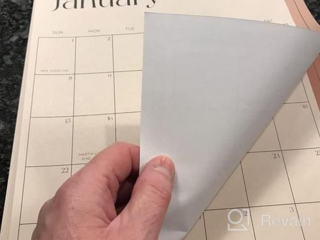 img 1 attached to Vertical Monthly Wall Calendar - January 2023 To July 2024 - Minimalist Aesthetic For Easy Planning review by Steve Cooper