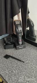 img 6 attached to Made in Japan - Panasonic ER-GP80 Rechargeable Professional Hair Clipper with 3 Combs, Charging Stand, and Stand